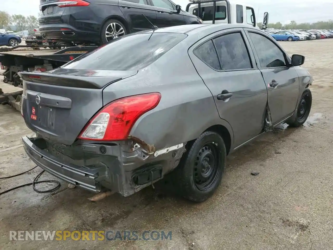 3 Photograph of a damaged car 3N1CN7AP2KL820026 NISSAN VERSA 2019
