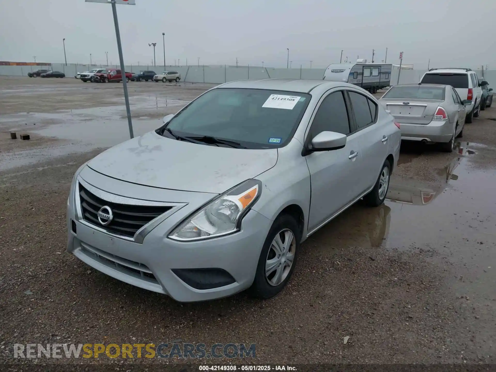 2 Photograph of a damaged car 3N1CN7AP2KL822715 NISSAN VERSA 2019