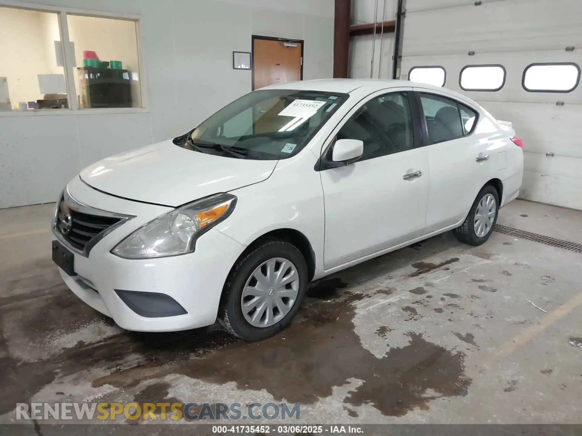 2 Photograph of a damaged car 3N1CN7AP2KL827865 NISSAN VERSA 2019