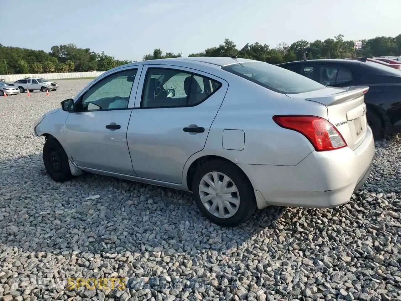 2 Photograph of a damaged car 3N1CN7AP2KL829888 NISSAN VERSA 2019