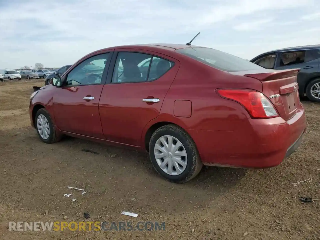 2 Photograph of a damaged car 3N1CN7AP2KL837862 NISSAN VERSA 2019
