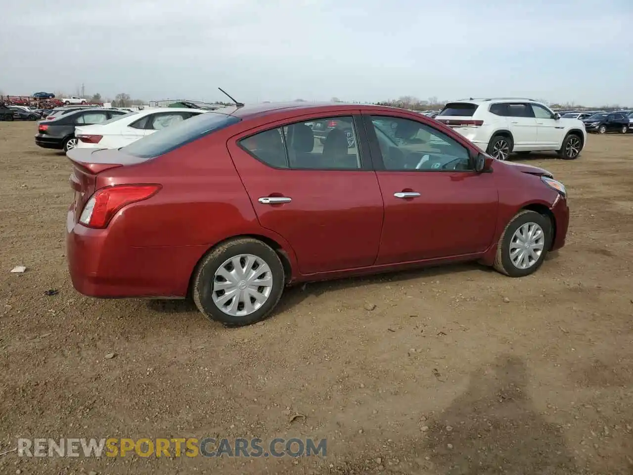 3 Photograph of a damaged car 3N1CN7AP2KL837862 NISSAN VERSA 2019