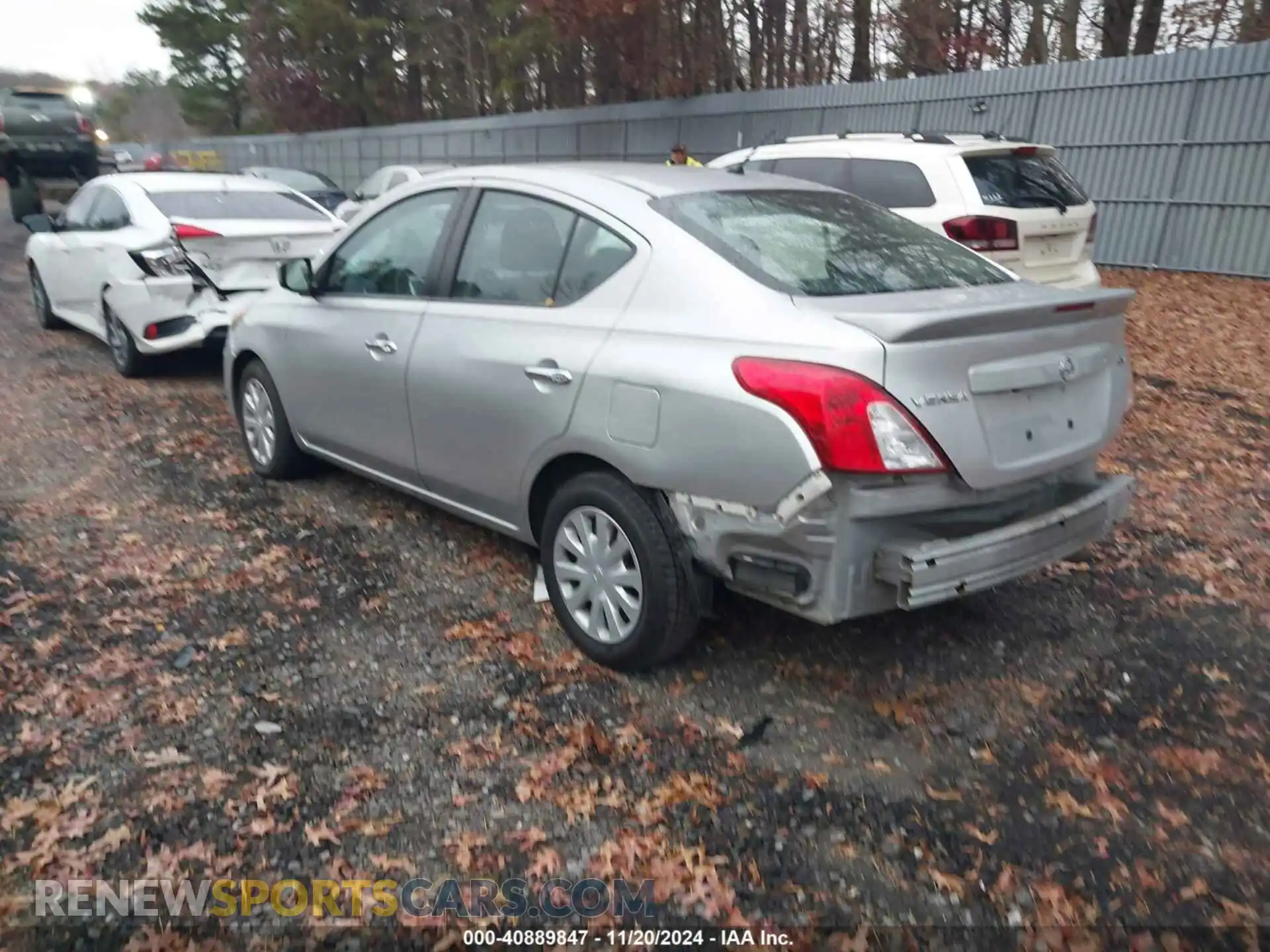 3 Photograph of a damaged car 3N1CN7AP3KL855237 NISSAN VERSA 2019