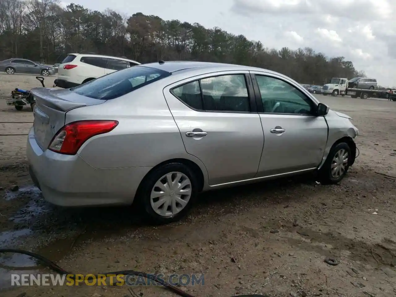 3 Photograph of a damaged car 3N1CN7AP4KL816446 NISSAN VERSA 2019