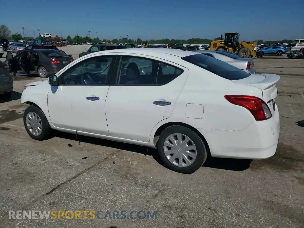 2 Photograph of a damaged car 3N1CN7AP4KL842710 NISSAN VERSA 2019