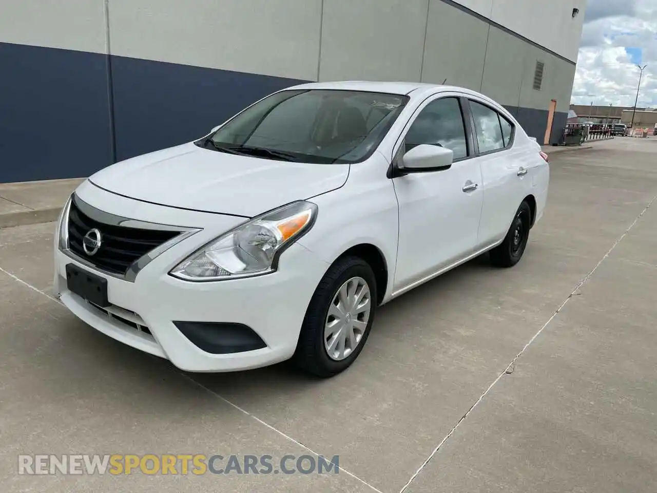 2 Photograph of a damaged car 3N1CN7AP4KL853965 NISSAN VERSA 2019