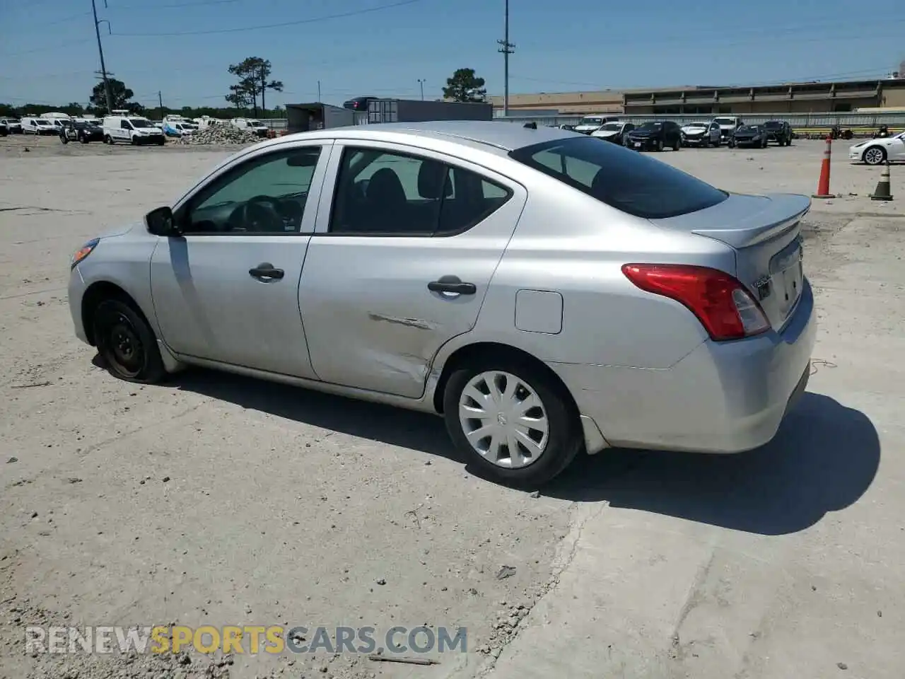 2 Photograph of a damaged car 3N1CN7AP4KL875660 NISSAN VERSA 2019