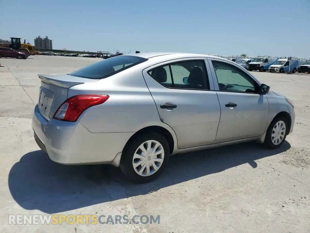 3 Photograph of a damaged car 3N1CN7AP4KL875660 NISSAN VERSA 2019