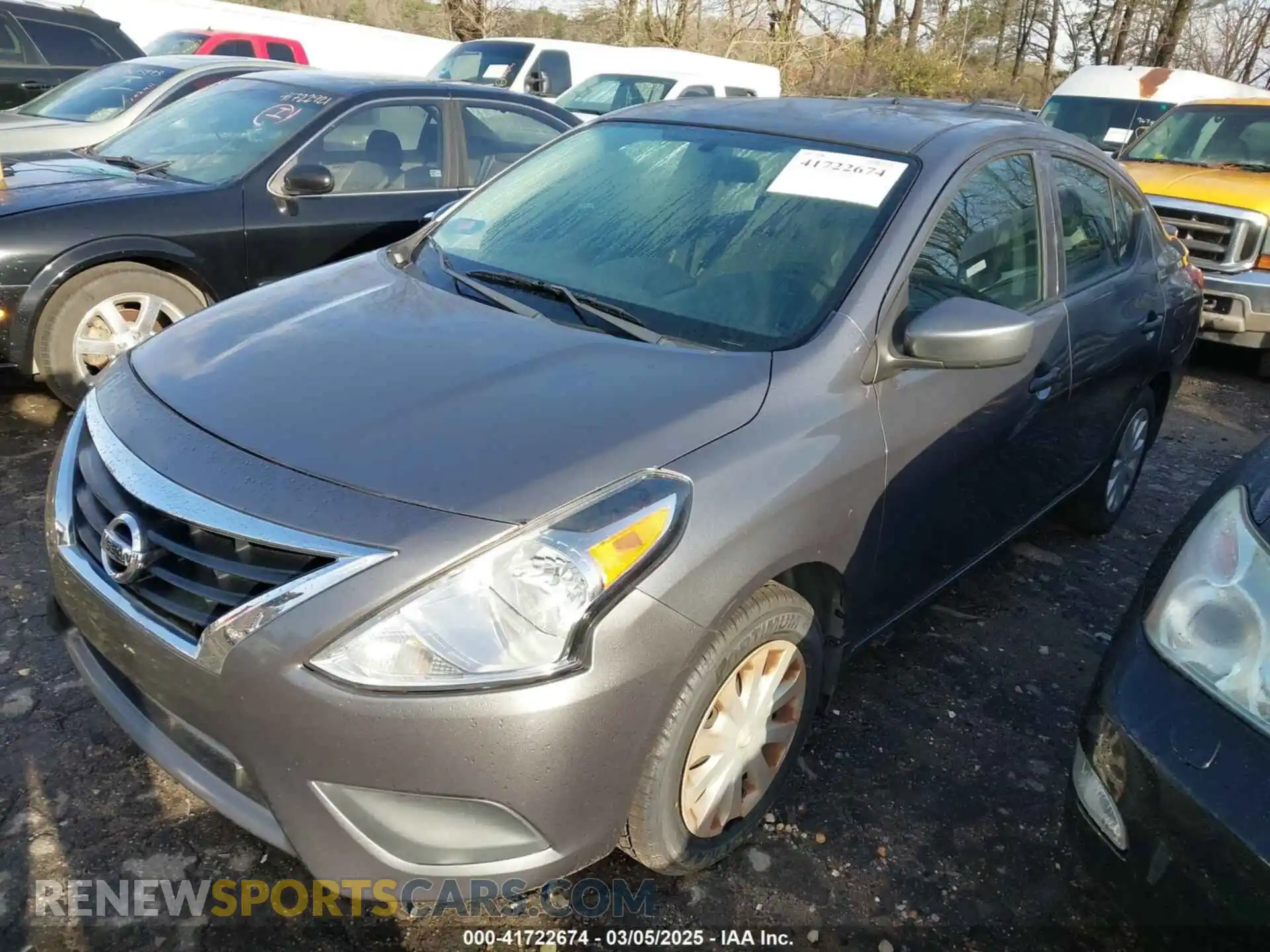 2 Photograph of a damaged car 3N1CN7AP6KL828159 NISSAN VERSA 2019