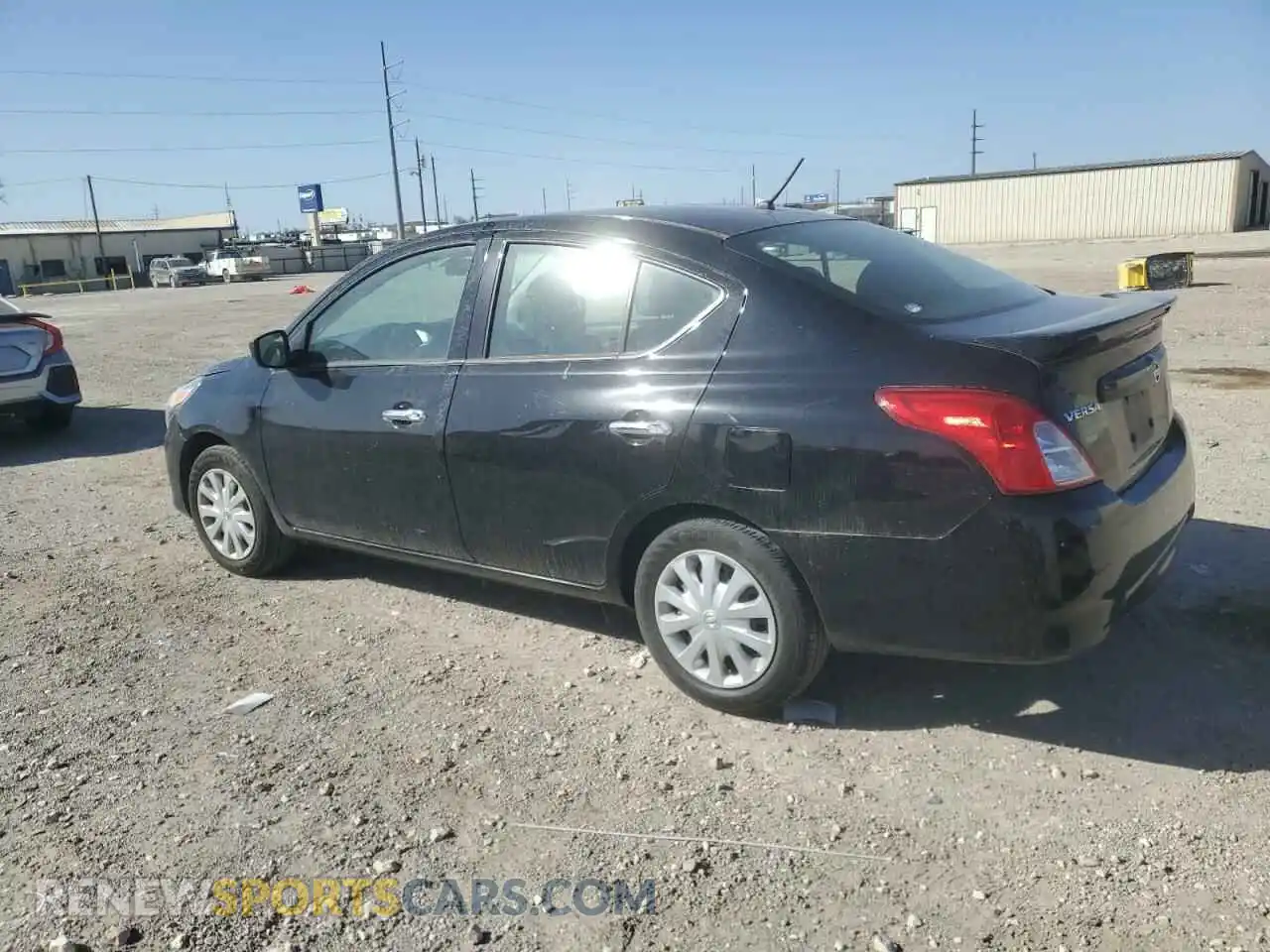 2 Photograph of a damaged car 3N1CN7AP6KL849271 NISSAN VERSA 2019