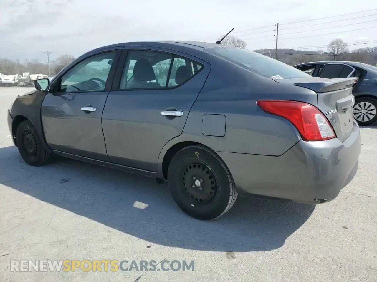 2 Photograph of a damaged car 3N1CN7AP7KL850154 NISSAN VERSA 2019