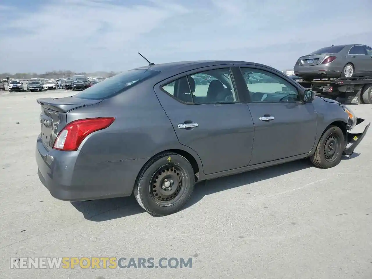 3 Photograph of a damaged car 3N1CN7AP7KL850154 NISSAN VERSA 2019
