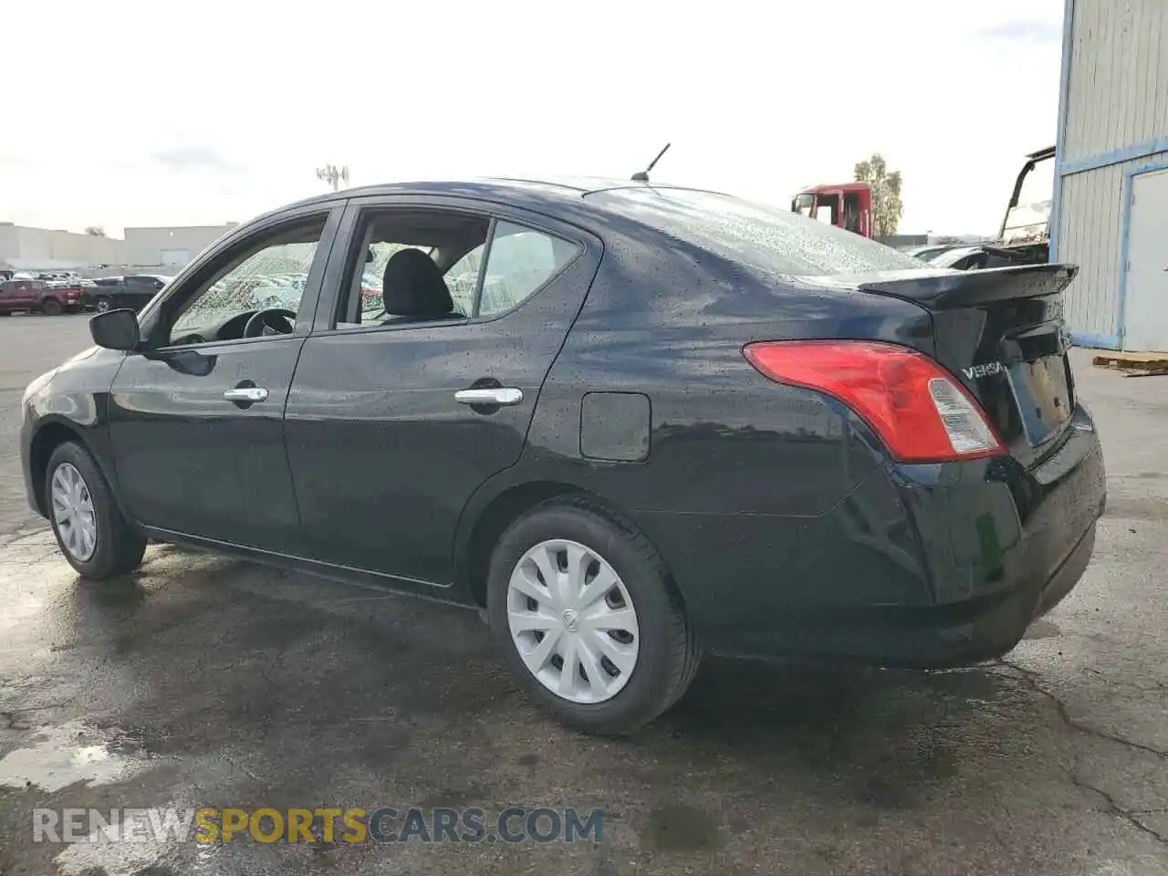2 Photograph of a damaged car 3N1CN7AP9KL815521 NISSAN VERSA 2019