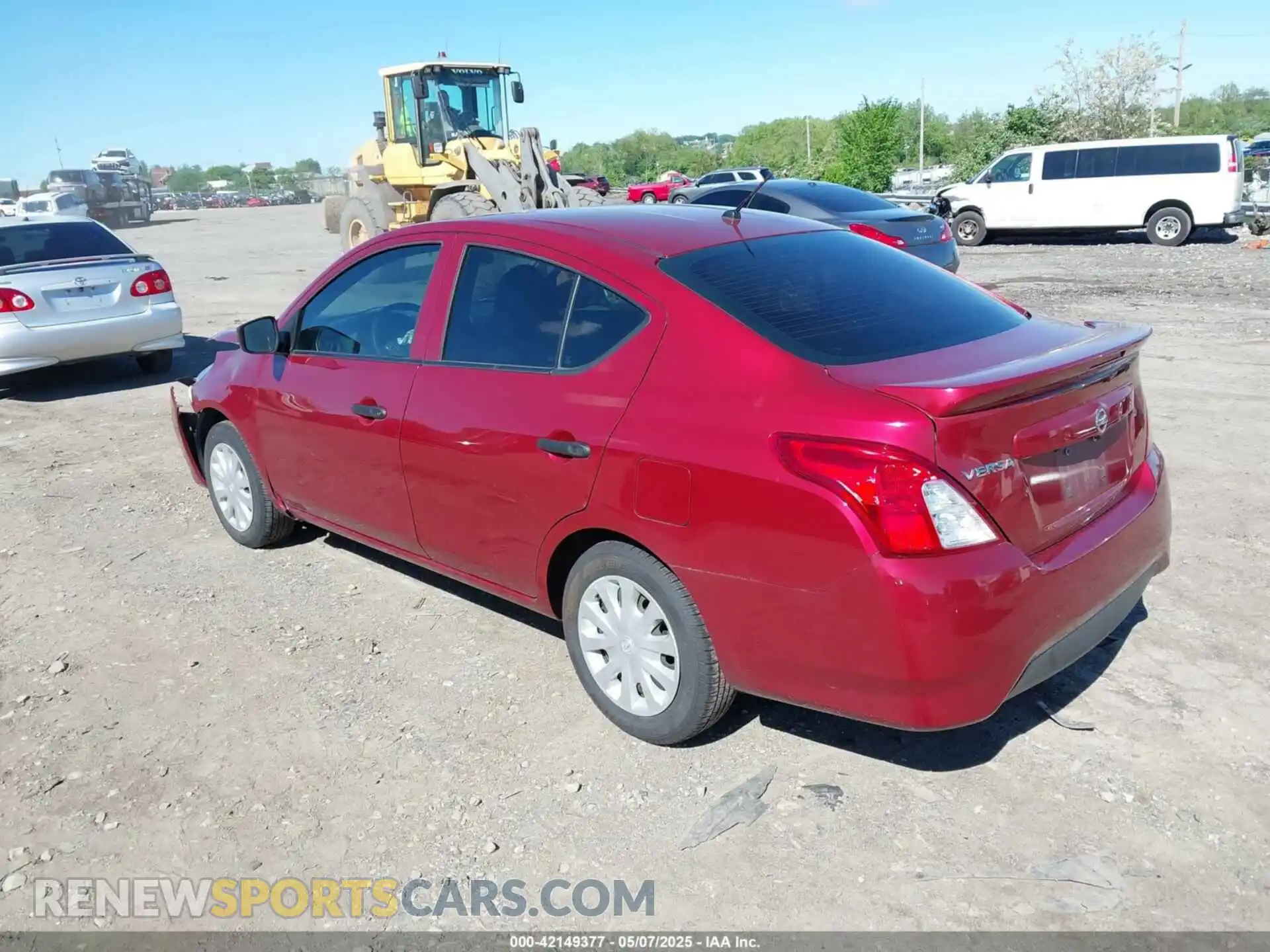 3 Photograph of a damaged car 3N1CN7APXKL820162 NISSAN VERSA 2019