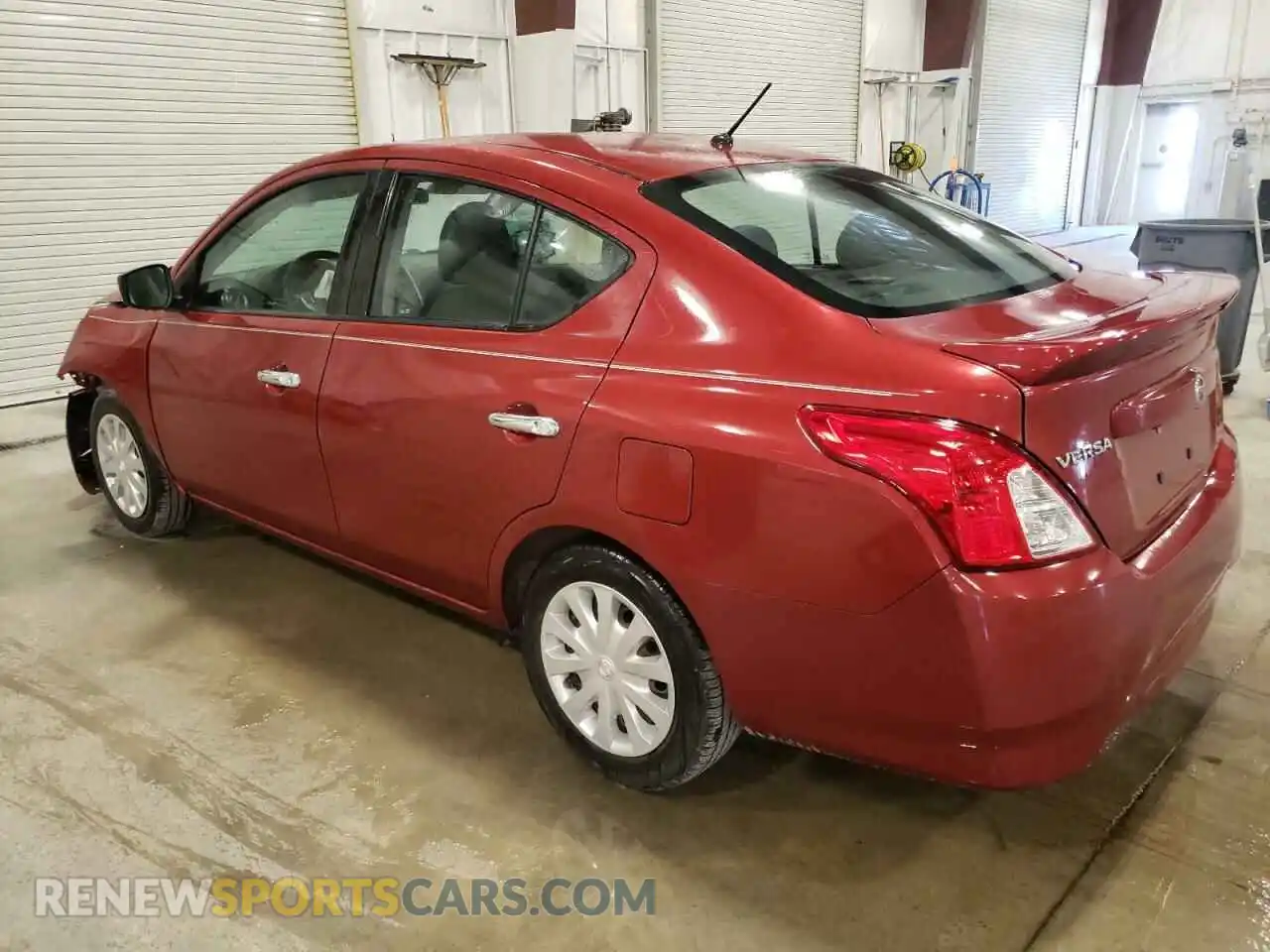 2 Photograph of a damaged car 3N1CN7APXKL863626 NISSAN VERSA 2019