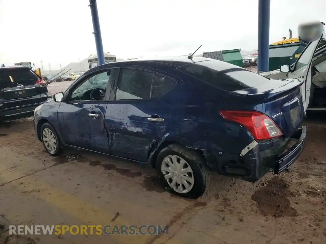 2 Photograph of a damaged car 3N1CN7APXKL865974 NISSAN VERSA 2019