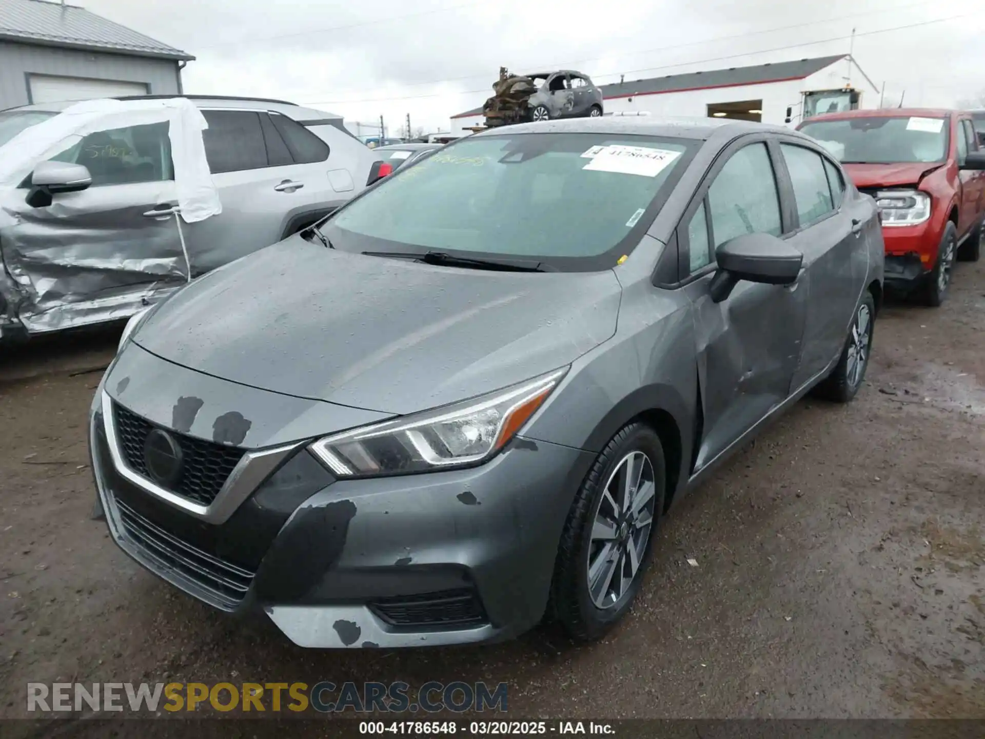 2 Photograph of a damaged car 3N1CN8EV2LL841569 NISSAN VERSA 2020