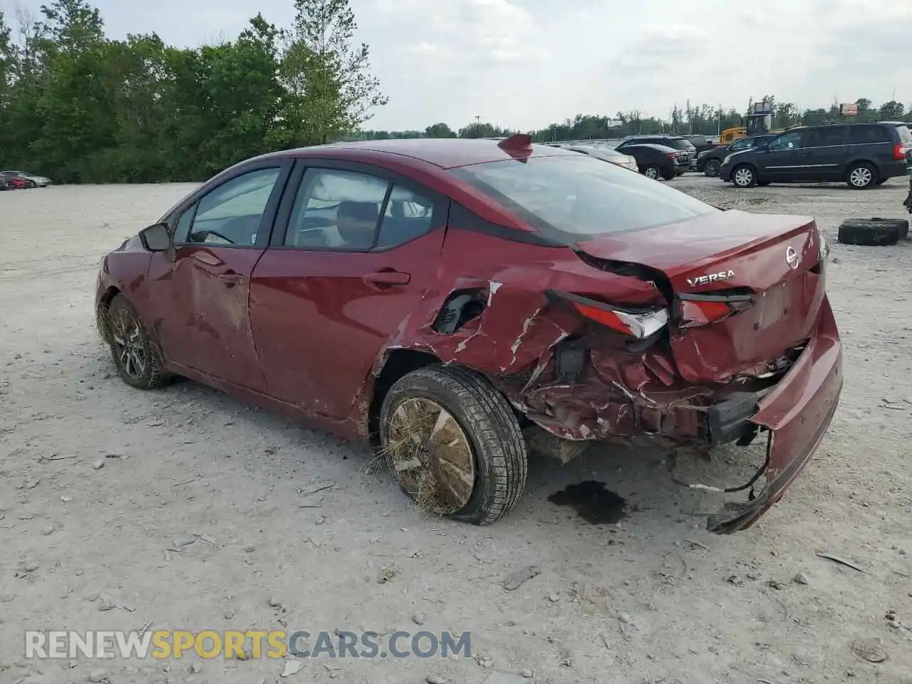 2 Photograph of a damaged car 3N1CN8EV4LL848541 NISSAN VERSA 2020