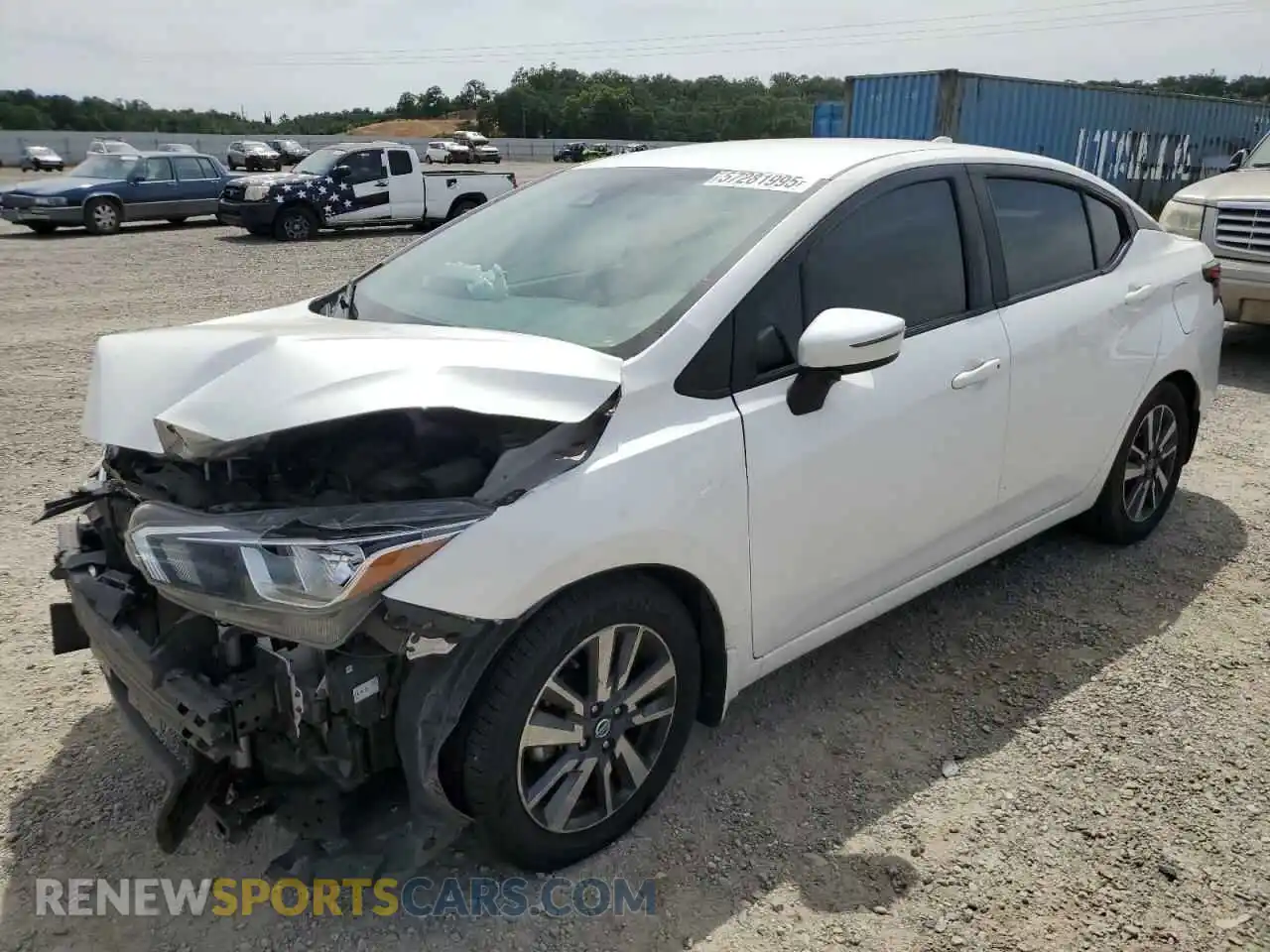 1 fotografías del automóvil dañado 3N1CN8EV7LL849294 NISSAN VERSA 2020