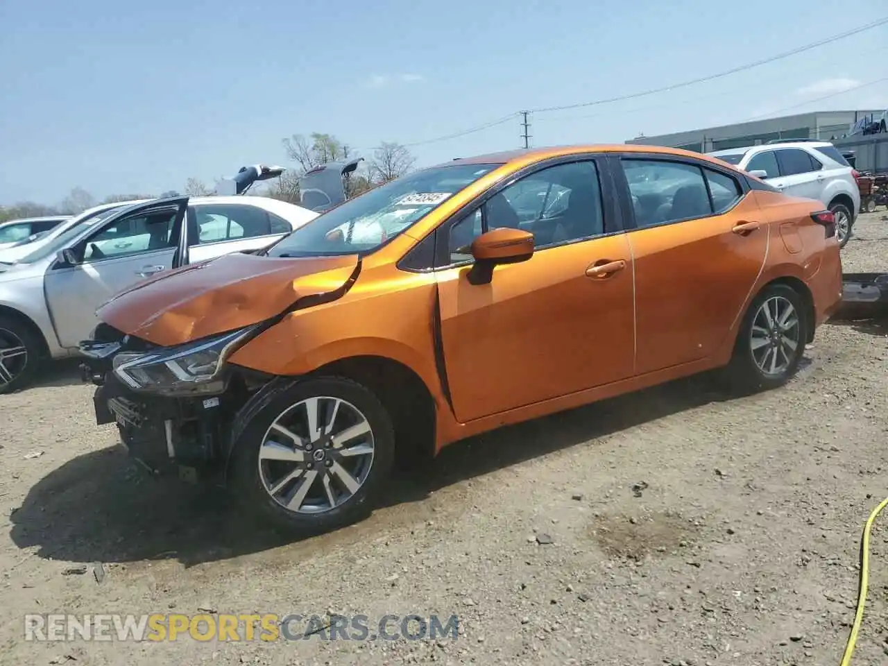 1 Photograph of a damaged car 3N1CN8EV9LL831735 NISSAN VERSA 2020