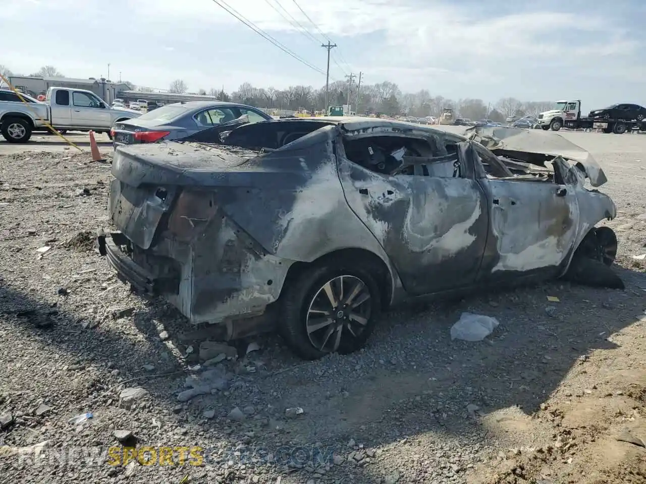 3 Photograph of a damaged car 3N1CN8EVXLL868017 NISSAN VERSA 2020