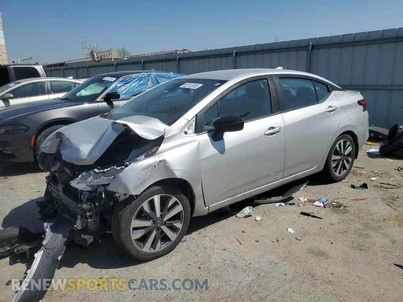 1 Photograph of a damaged car 3N1CN8FV2LL804388 NISSAN VERSA 2020