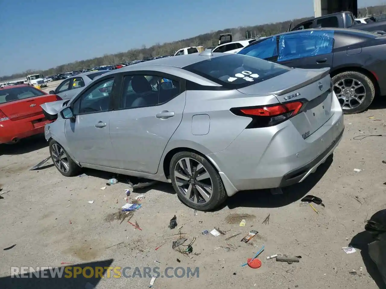 2 Photograph of a damaged car 3N1CN8FV2LL804388 NISSAN VERSA 2020