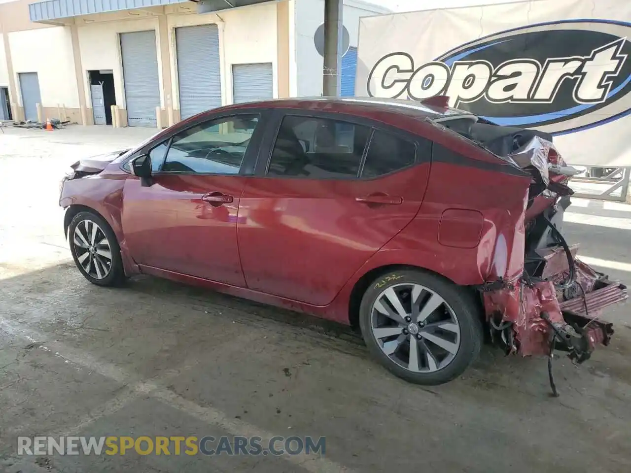 2 Photograph of a damaged car 3N1CN8FV2LL805993 NISSAN VERSA 2020
