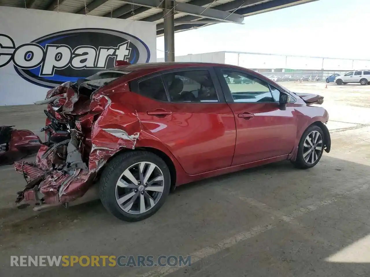 3 Photograph of a damaged car 3N1CN8FV2LL805993 NISSAN VERSA 2020
