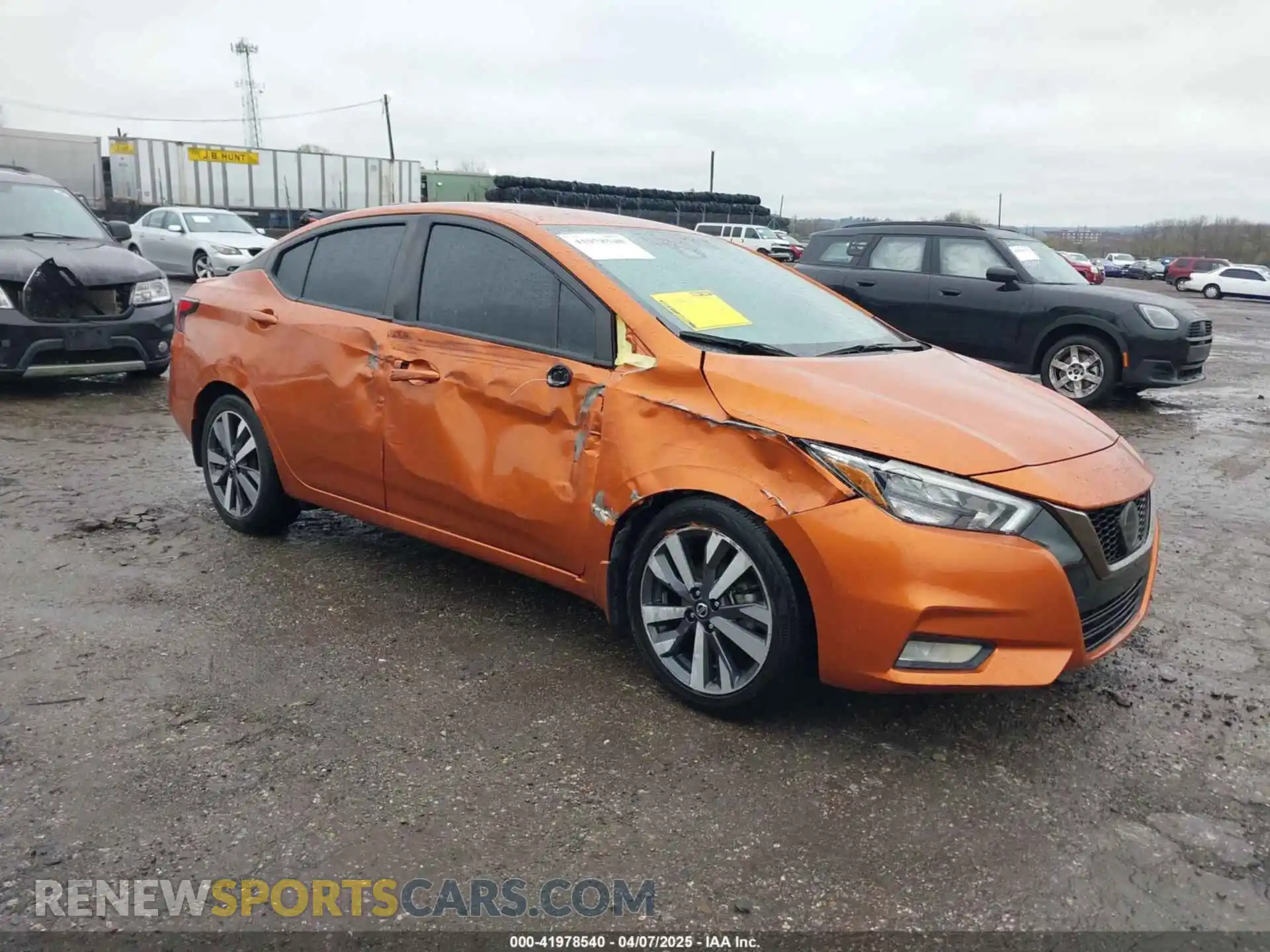 1 fotografías del automóvil dañado 3N1CN8FV2LL851470 NISSAN VERSA 2020