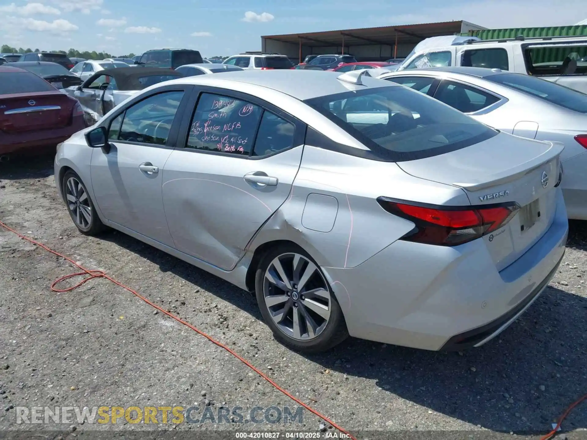 3 Photograph of a damaged car 3N1CN8FV9LL800855 NISSAN VERSA 2020