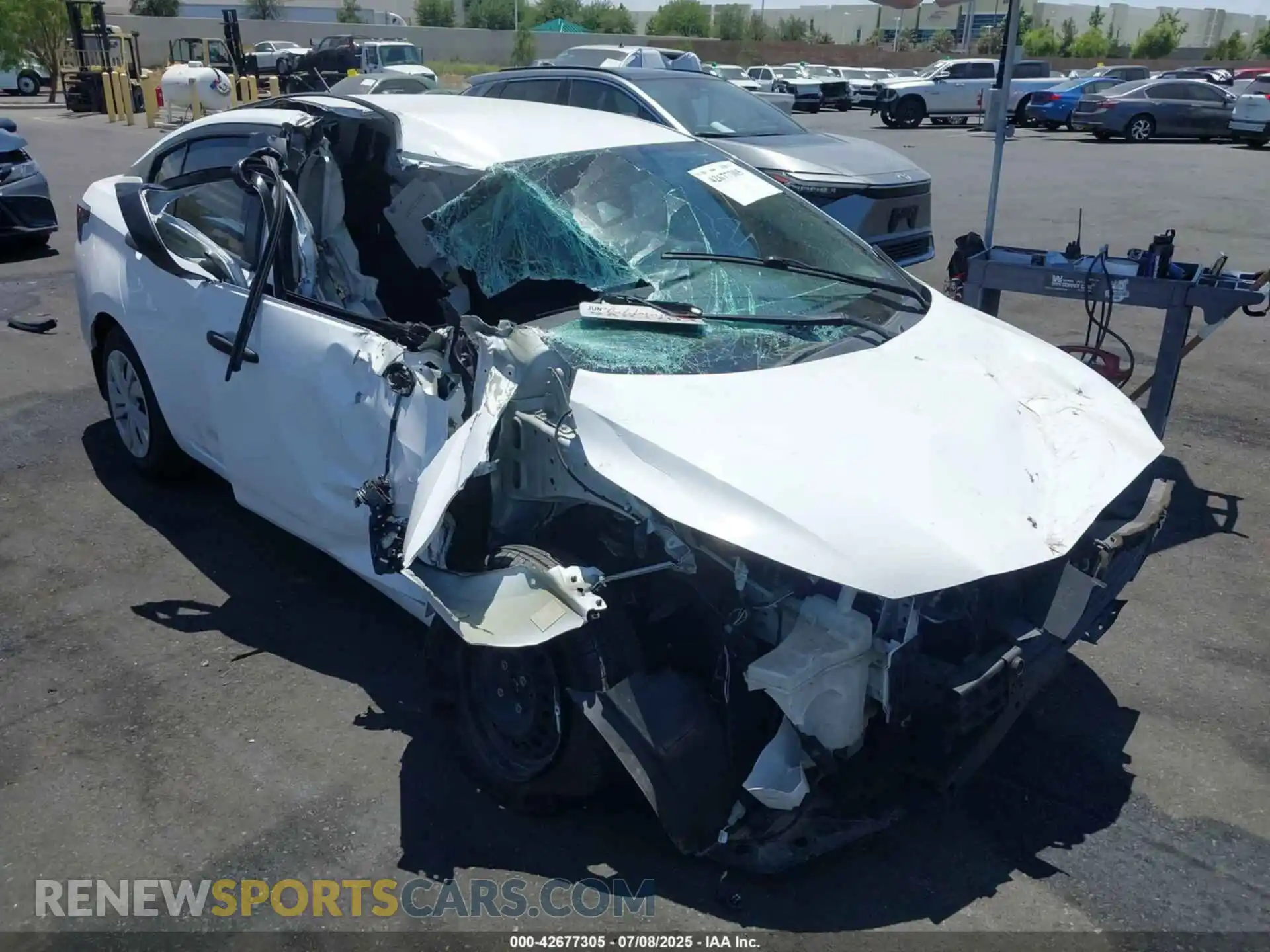 1 Фотография поврежденного автомобиля 3N1CN8BV0ML818054 NISSAN VERSA 2021