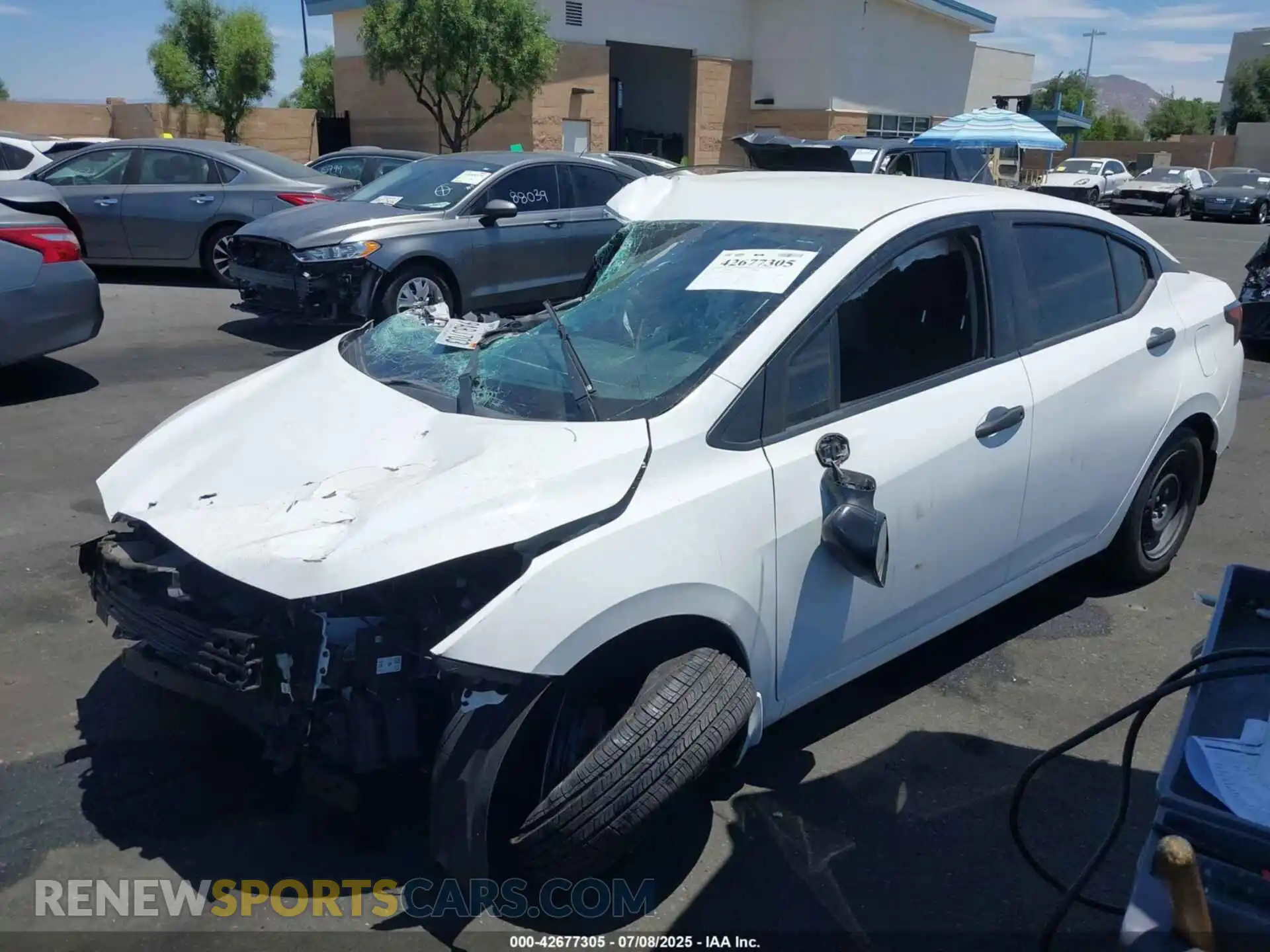 2 Фотография поврежденного автомобиля 3N1CN8BV0ML818054 NISSAN VERSA 2021