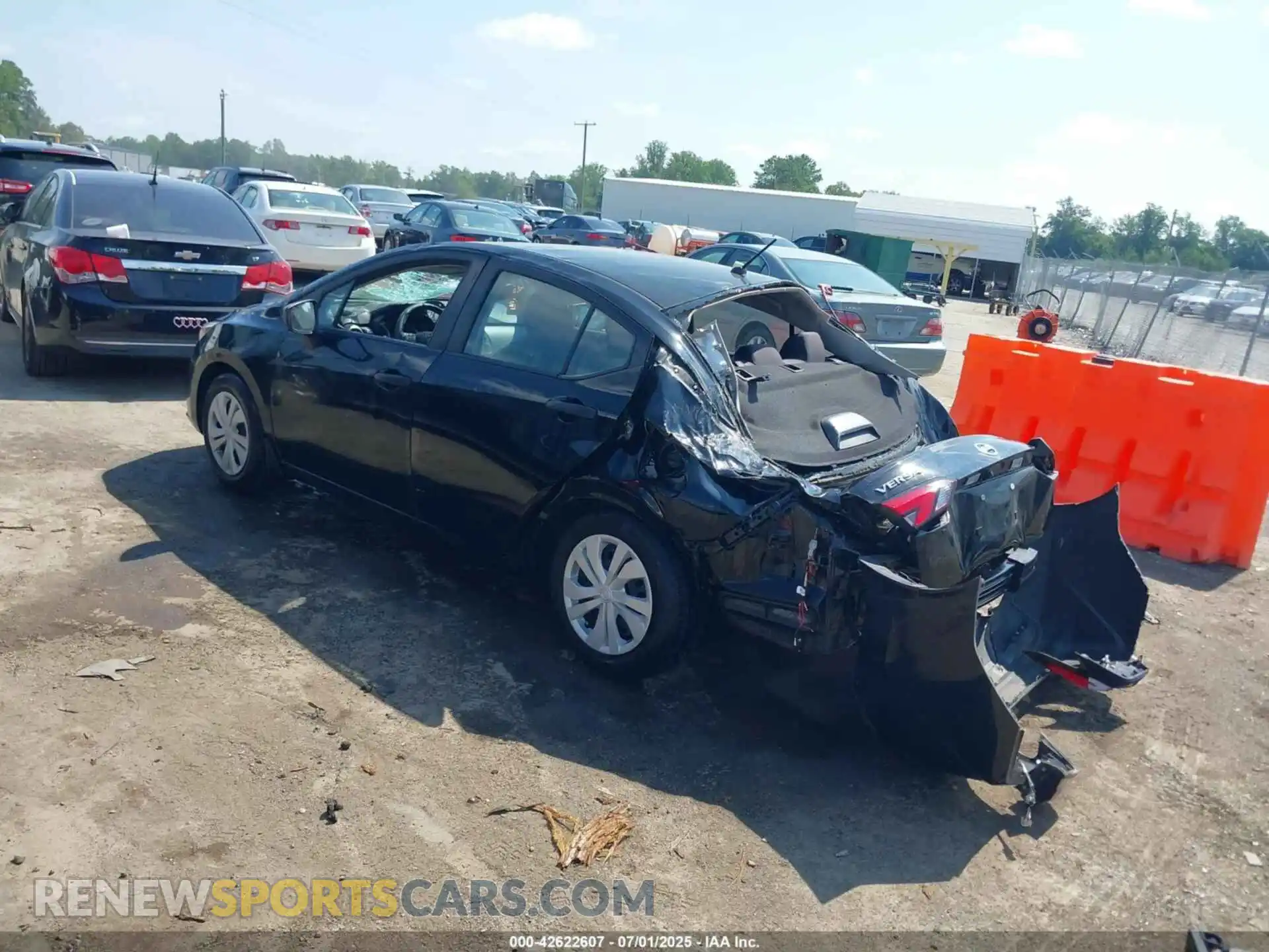 3 Photograph of a damaged car 3N1CN8BV4ML917525 NISSAN VERSA 2021