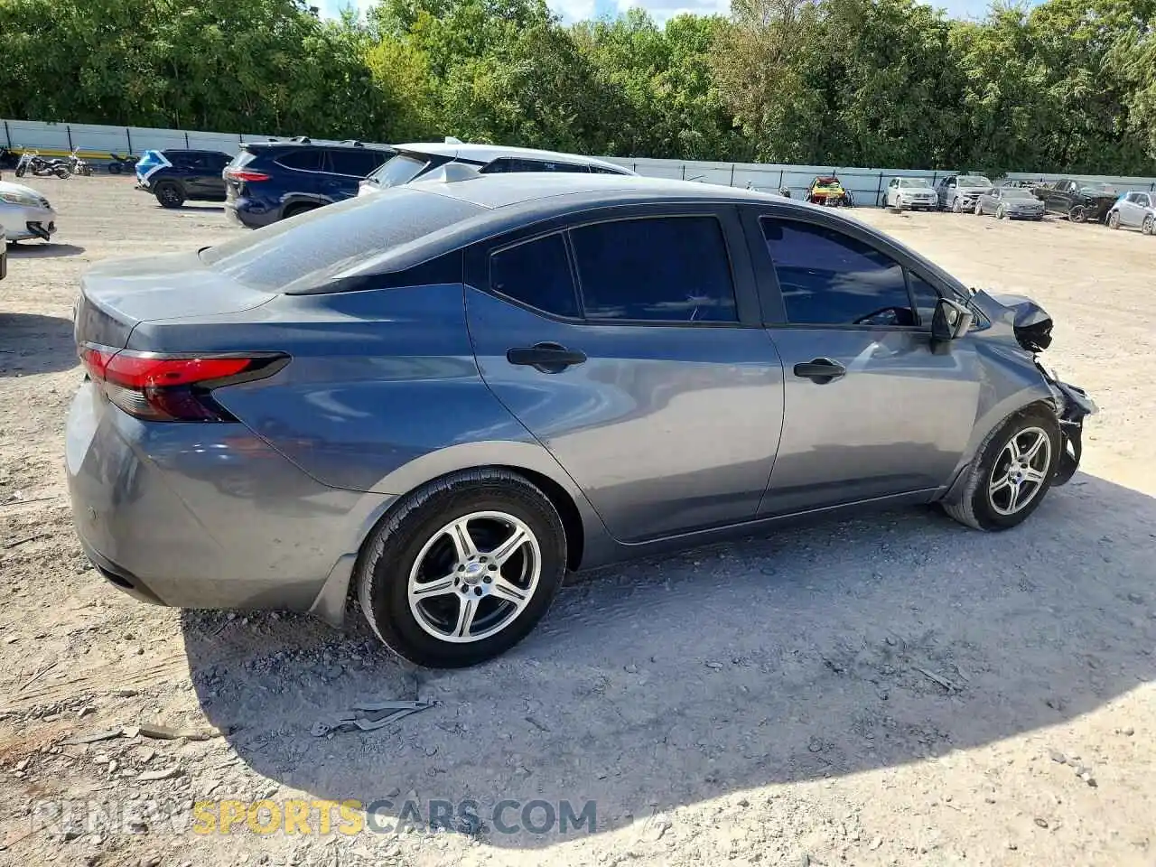 3 Photograph of a damaged car 3N1CN8BV6ML907952 NISSAN VERSA 2021