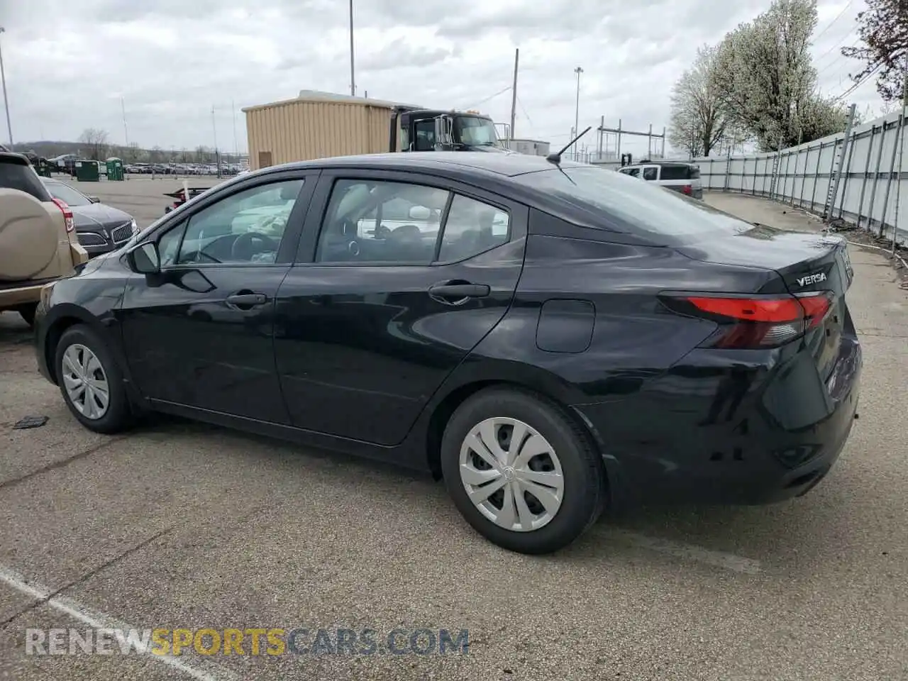 2 Photograph of a damaged car 3N1CN8BV8ML813734 NISSAN VERSA 2021