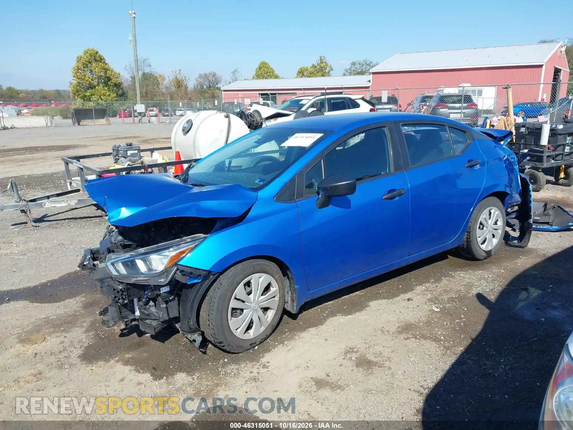 2 Фотография поврежденного автомобиля 3N1CN8BV8MLH79104 NISSAN VERSA 2021
