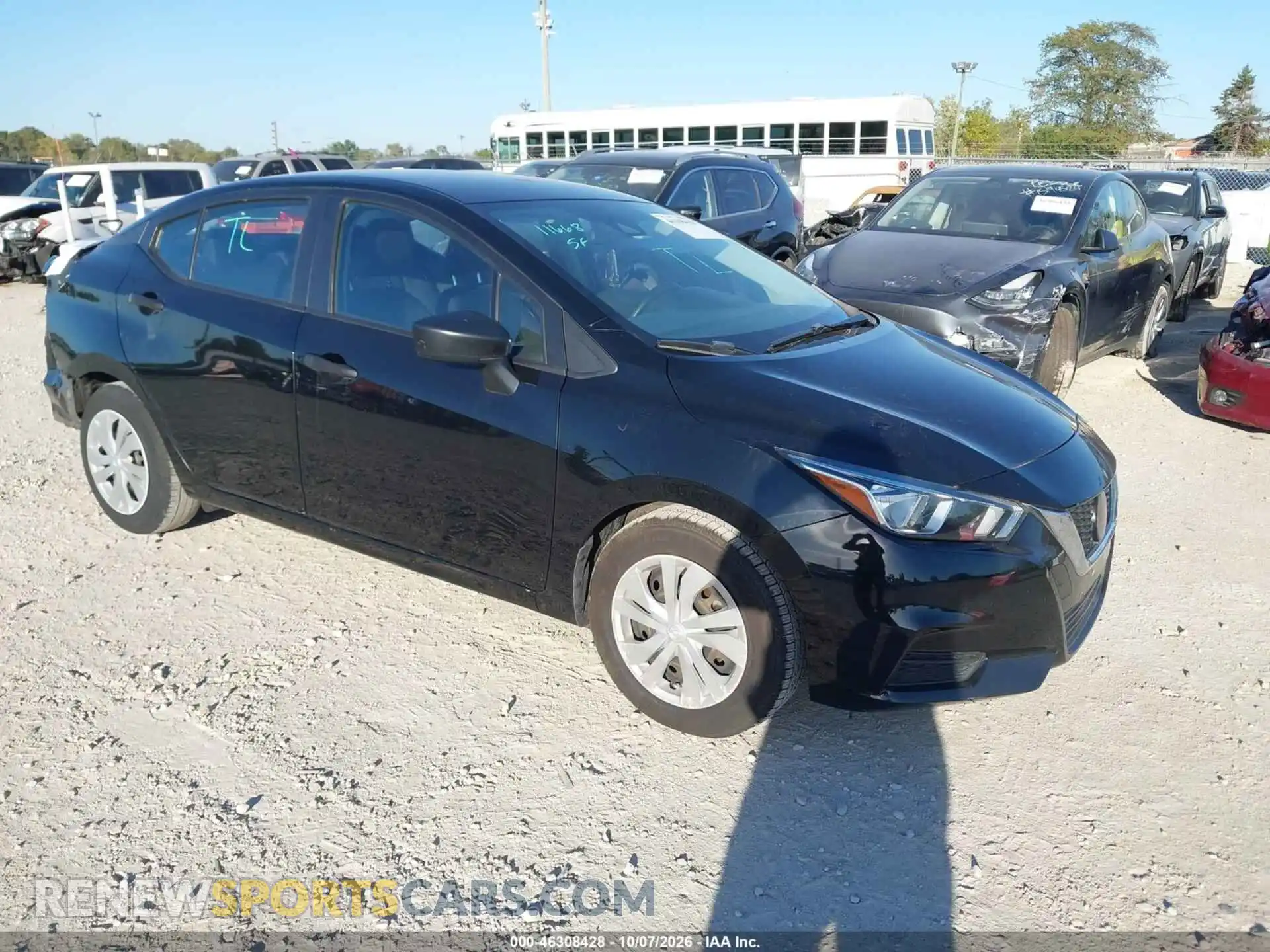 1 Photograph of a damaged car 3N1CN8DV0ML806953 NISSAN VERSA 2021