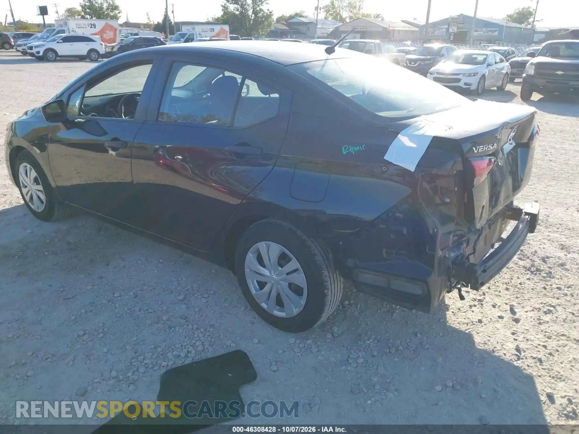 3 Photograph of a damaged car 3N1CN8DV0ML806953 NISSAN VERSA 2021