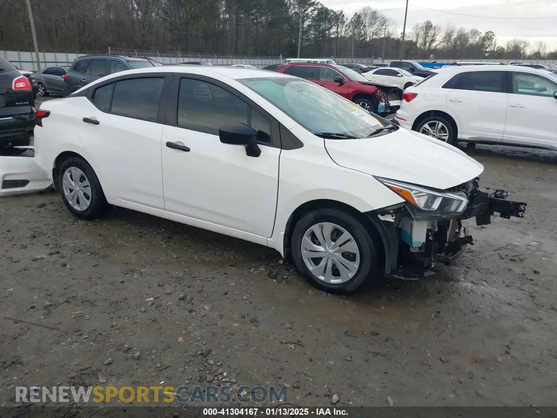 1 Photograph of a damaged car 3N1CN8DV0ML819170 NISSAN VERSA 2021