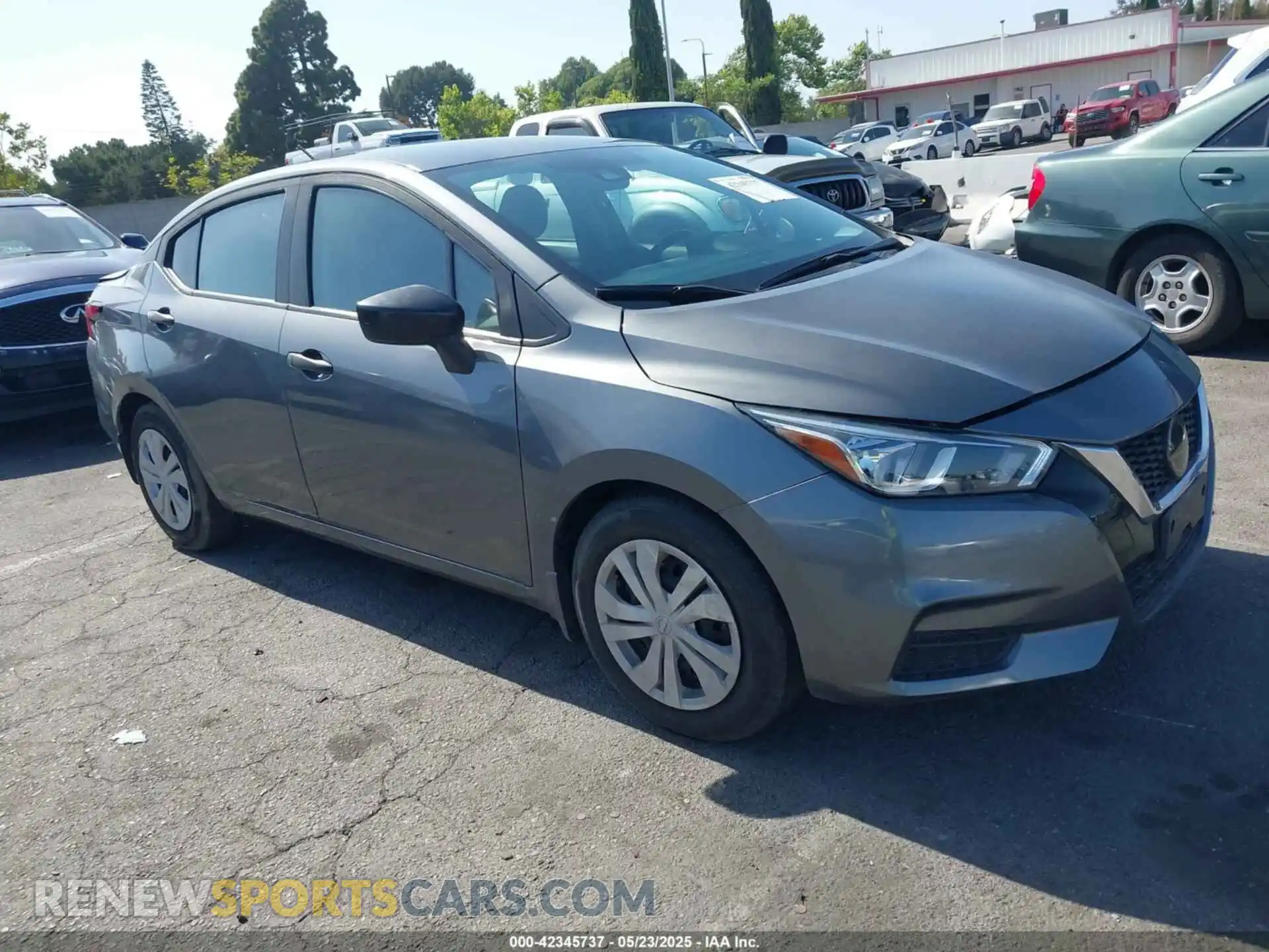 1 Photograph of a damaged car 3N1CN8DV0ML860009 NISSAN VERSA 2021