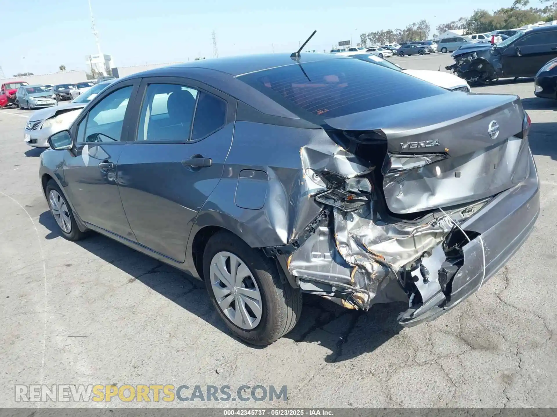 3 Photograph of a damaged car 3N1CN8DV0ML860009 NISSAN VERSA 2021
