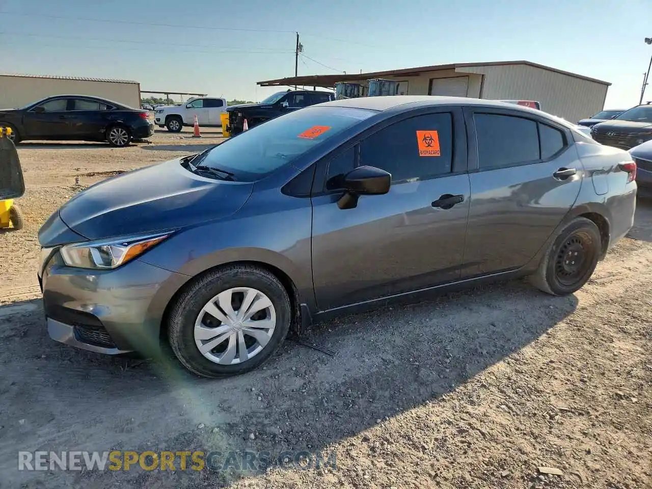 1 Photograph of a damaged car 3N1CN8DV0ML897111 NISSAN VERSA 2021