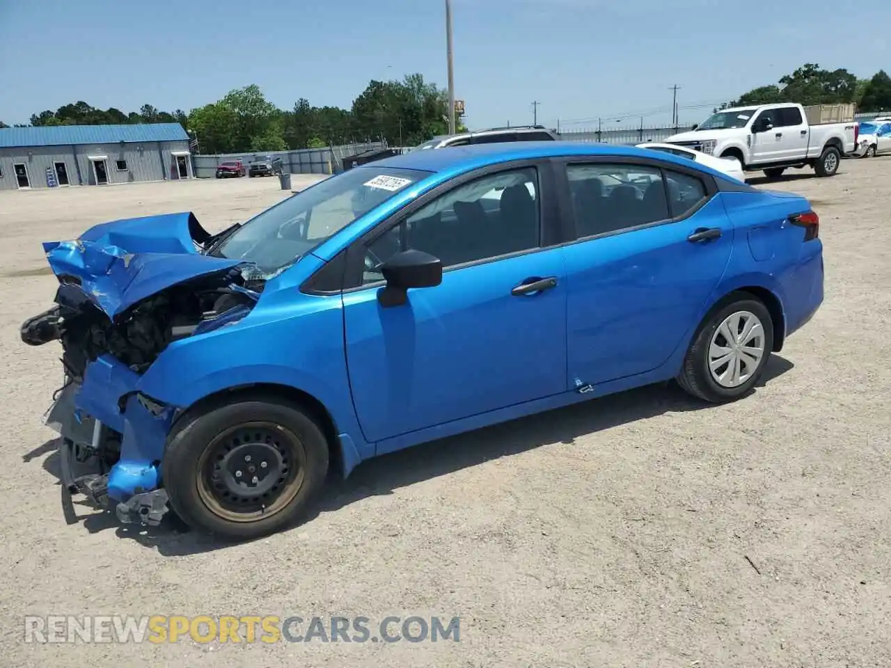 1 fotografías del automóvil dañado 3N1CN8DV0ML905286 NISSAN VERSA 2021