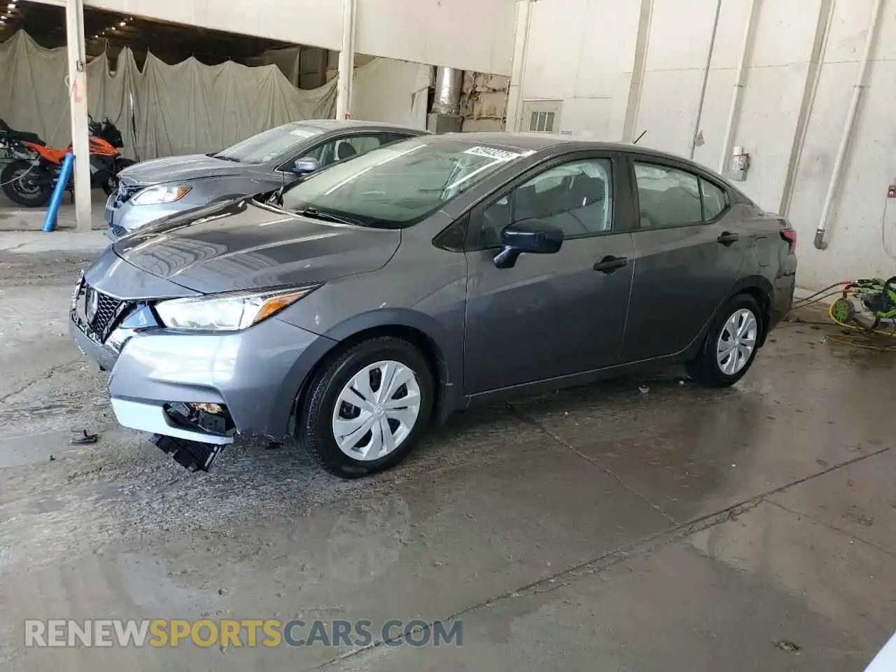 1 Photograph of a damaged car 3N1CN8DV1ML809019 NISSAN VERSA 2021