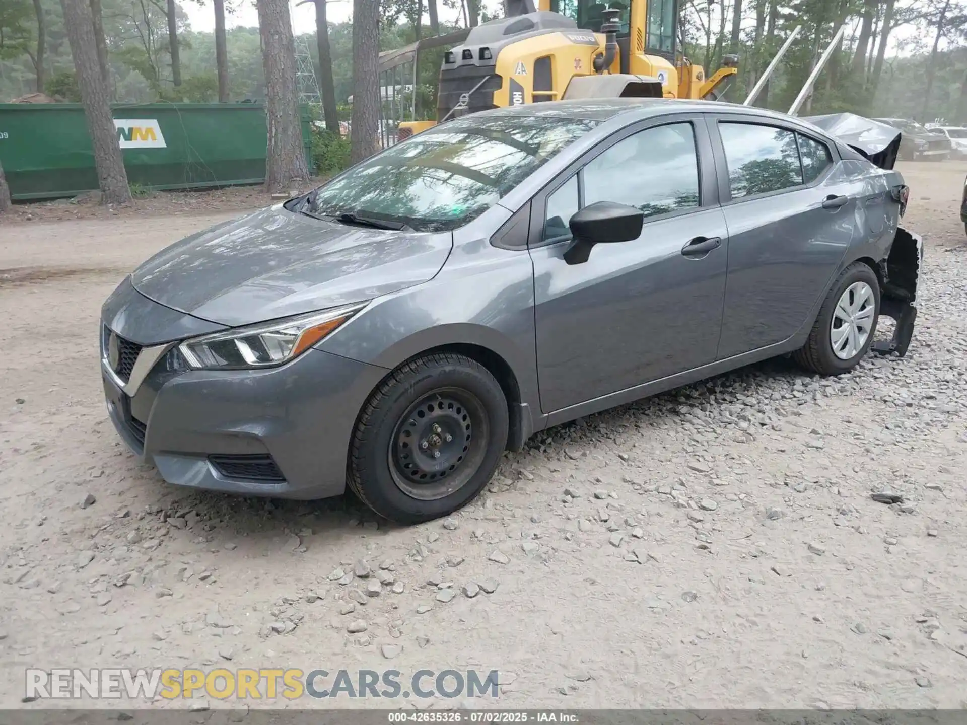 2 Photograph of a damaged car 3N1CN8DV1ML851898 NISSAN VERSA 2021