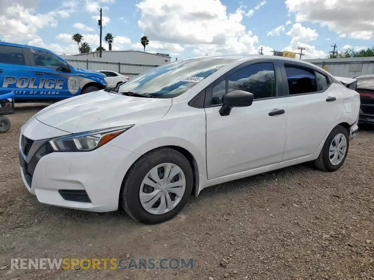 1 Photograph of a damaged car 3N1CN8DV1ML895254 NISSAN VERSA 2021