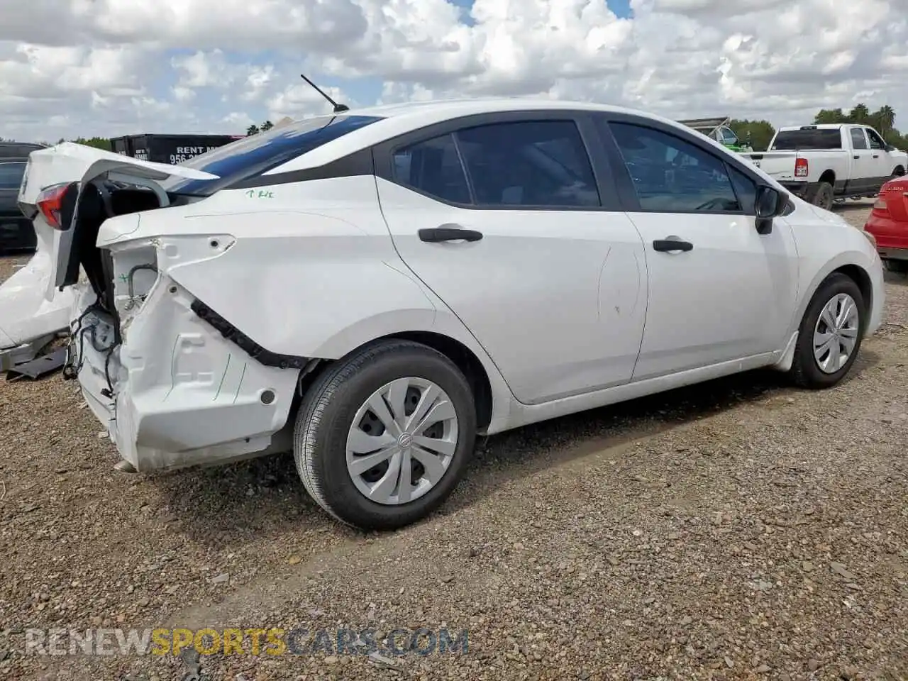 3 Photograph of a damaged car 3N1CN8DV1ML895254 NISSAN VERSA 2021