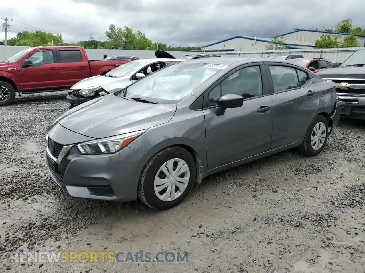 1 Photograph of a damaged car 3N1CN8DV1ML910478 NISSAN VERSA 2021