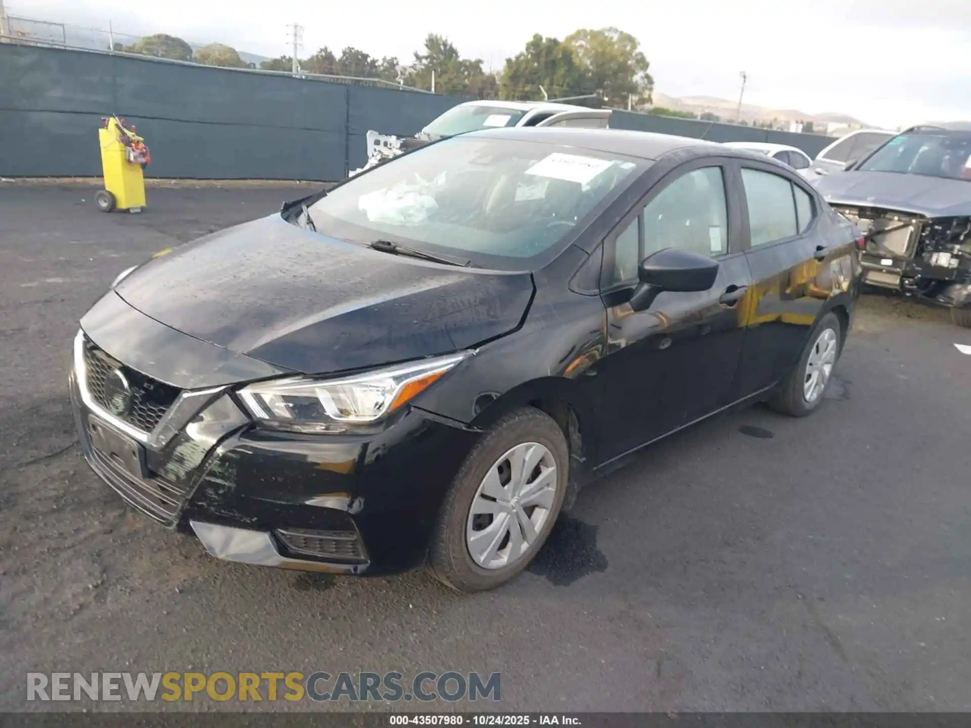 2 Фотография поврежденного автомобиля 3N1CN8DV1ML923361 NISSAN VERSA 2021